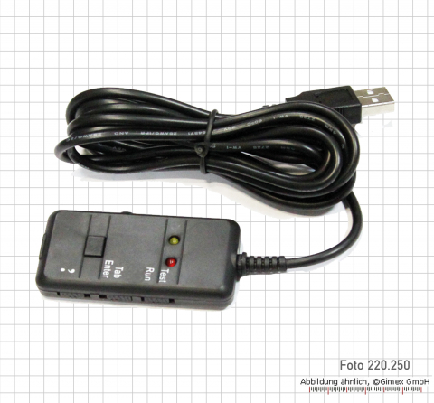USB-Interface für Anschluss an PC
