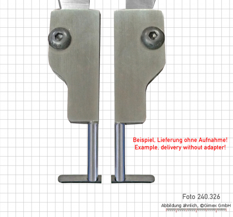 Innennuten-Messeinsatz ab 40 mm für Messschieber-Messadapter