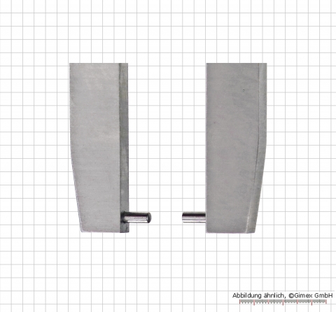 Dig.-Messschieber f. Außennuten m. runden Stiften, 300 x 100 mm