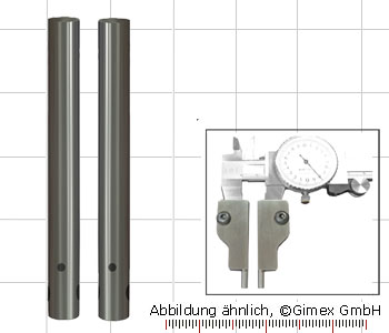 Aufnahme für Messadpater mit 2 x M2,5 mm