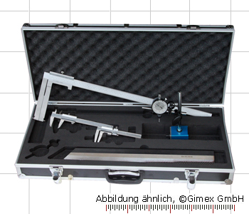 MESSZEUG-SATZ, 6-TEILIG, FÜR AUTOWERKSTATT, GROß I