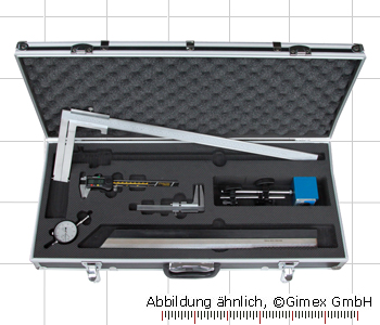 MESSZEUG-SATZ, 6-TEILIG, FÜR AUTOWERKSTATT, GROß II