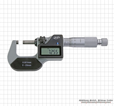 Preview: Digital-Messschrauben-Satz, 0 - 100 mm, 4-teilig