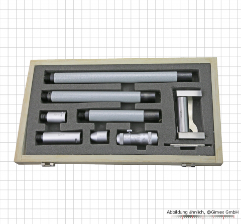 Inside micrometer sets,   50 - 600 mm