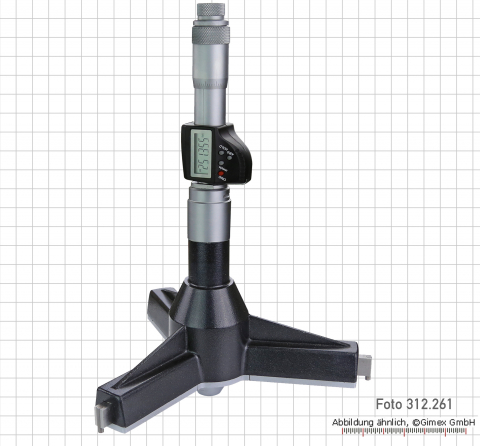 Dig. three point internal micrometers, 250 - 275 mm