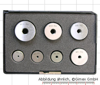 Gewindelehrring-Satz DIN 13, GUT