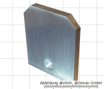 Seitenhalter 60 x 70 x 8 mm für Endmaßhalter