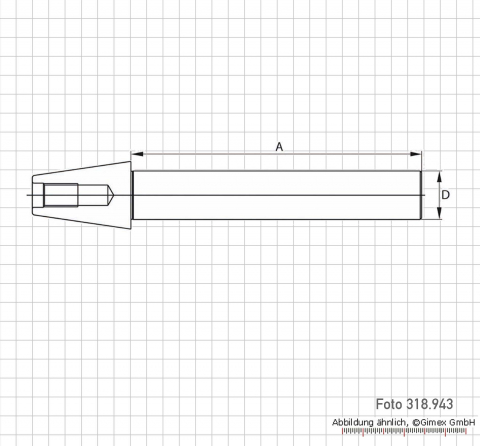 Checking mandrel SK for concentricity, SK30