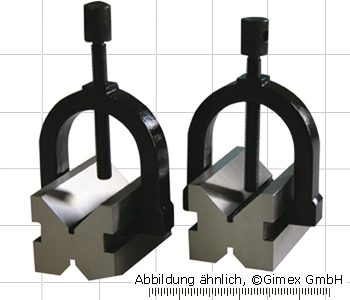 V-Blocks with clamp,  45 x 40 x 36 mm