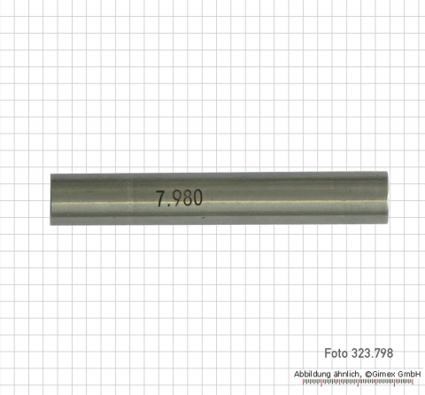 Single pin gauges, ± 0,001 mm,  323.XYZ = XYZ/100 mm