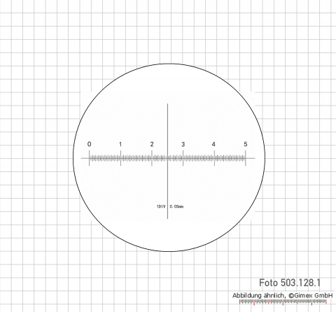 Preview: Prec. magnifier 30X, with LED and scale 0.05 mm