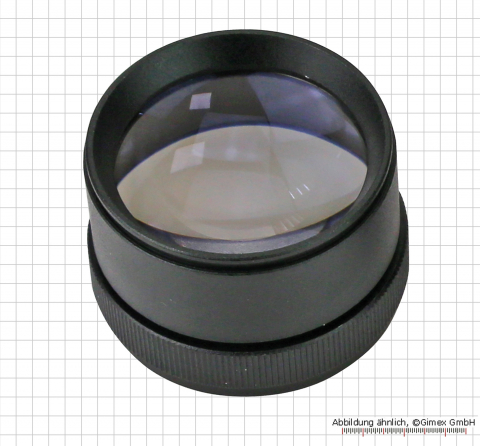 Präz.-Messlupe 10X, Abmessung 29 x ø 43 mm