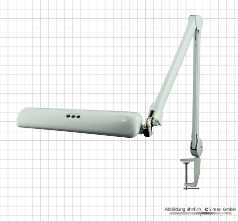Arbeitslupe mit LED-Beleuchtung, 127 mm, Standfuß