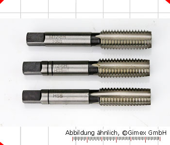 Hand-Gewindebohrer,  3 x 0,5 mm