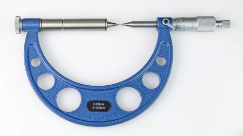S475: MESSSCHRAUBE MIT SPITZEN 5 - 100 MM