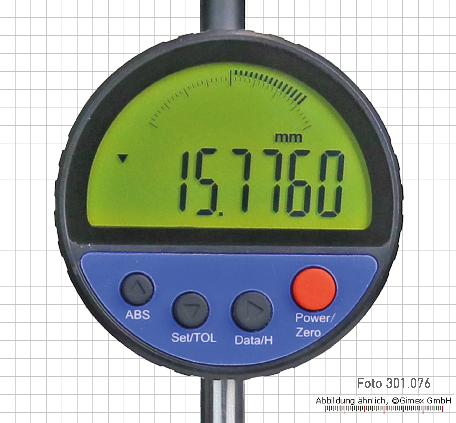 Messzeuge, Messschieber, Mikrometer, Messuhren - Digital-Messuhr, 12,7 x  0,001 mm, IP 65