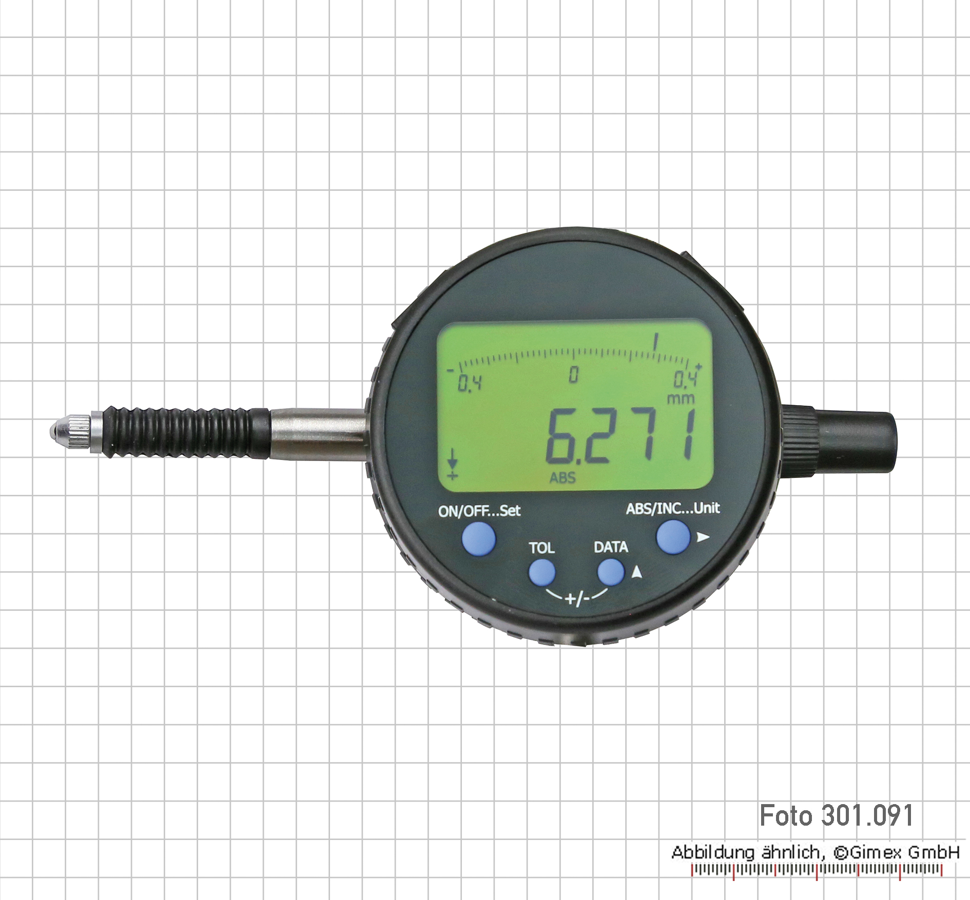 COMPAC Messuhr 0,001 mm Mikrometer µ My Mü Swiss Made Feinzeiger