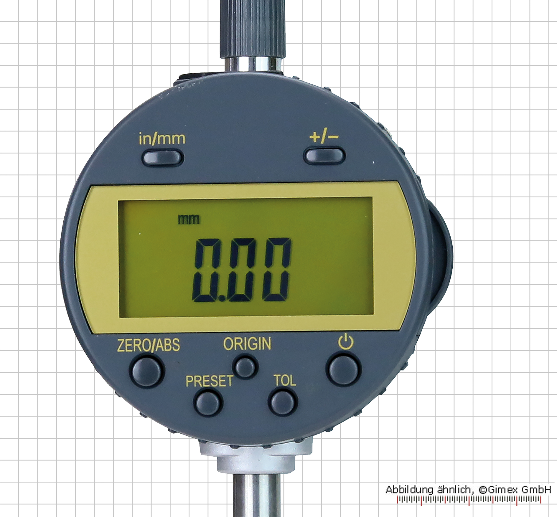 Messzeuge, Messschieber, Mikrometer, Messuhren - Digital-Messuhr, 25 x 0,01  mm, IP 54