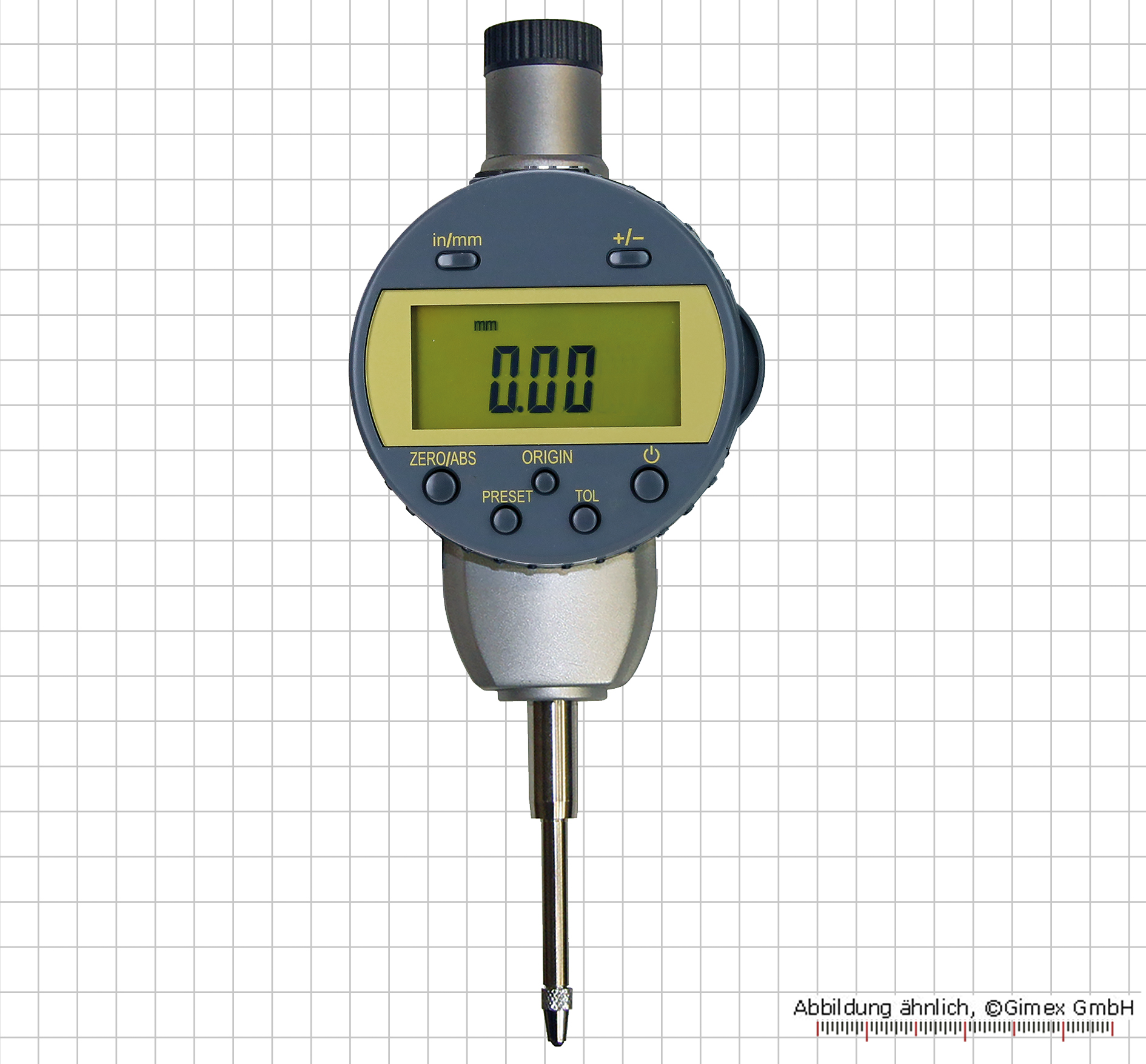 Messuhr digital 12,7mm 0,001/0,01mm ID-C mit Max/Min-Haltemodus