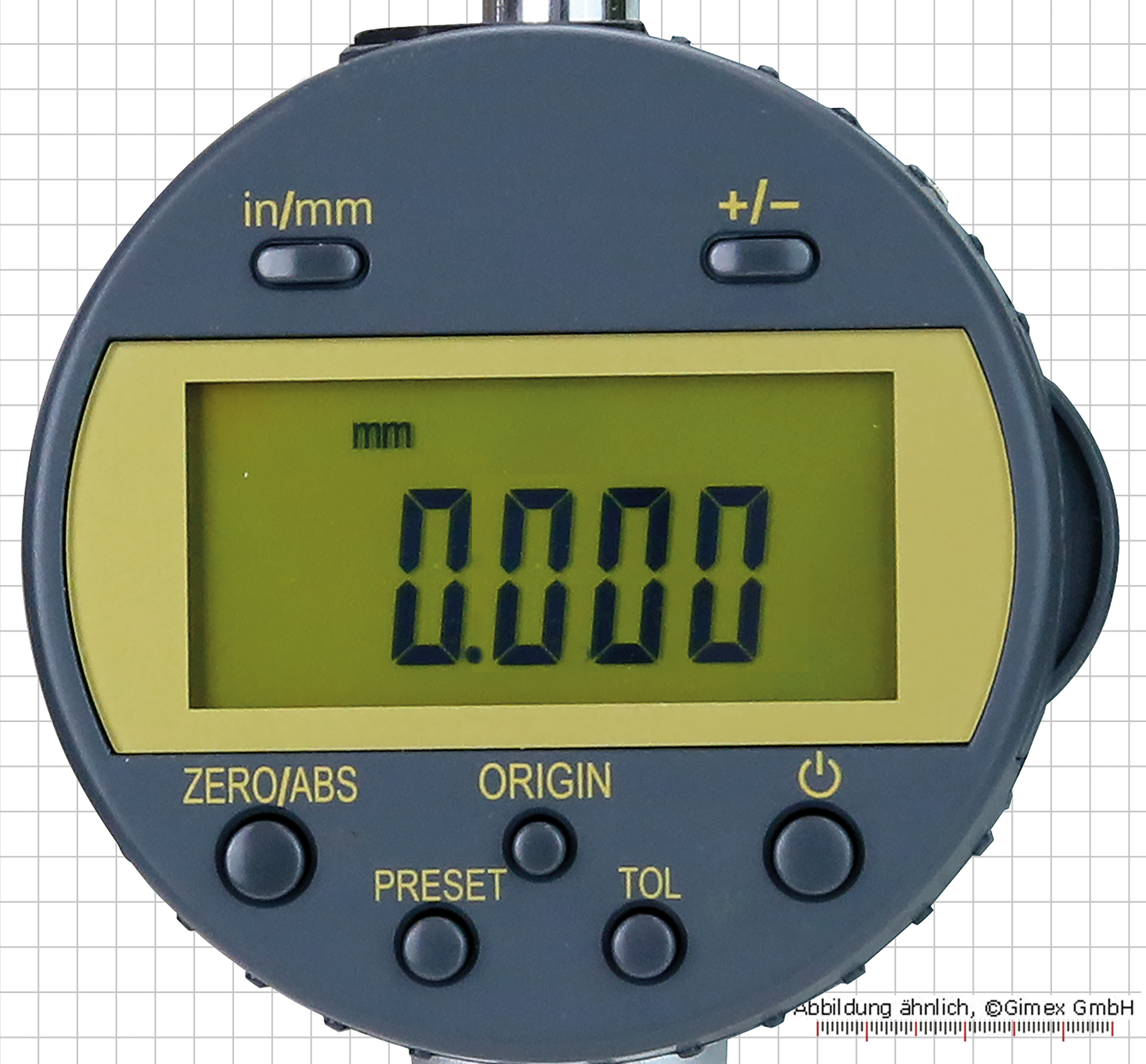 Messzeuge, Messschieber, Mikrometer, Messuhren - Digital-Messuhr, 12,7 x  0,001 mm, IP 54