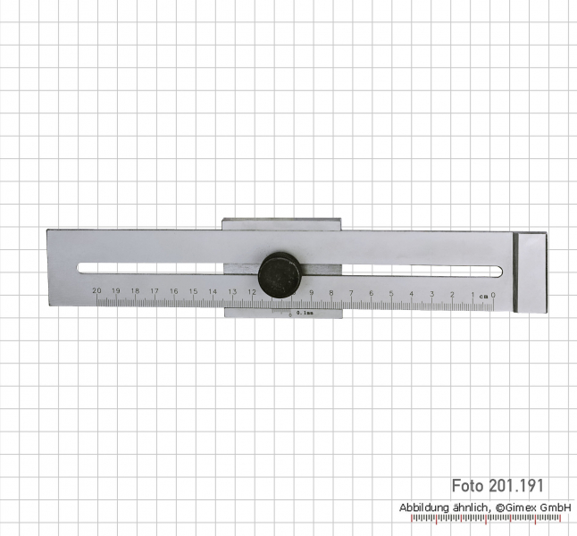 Steel marking gauges INOX, 300 mm