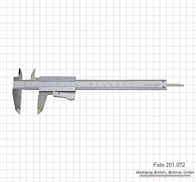 Taschen-Messschieber TOP, 150x0,05 mm, Momentf.