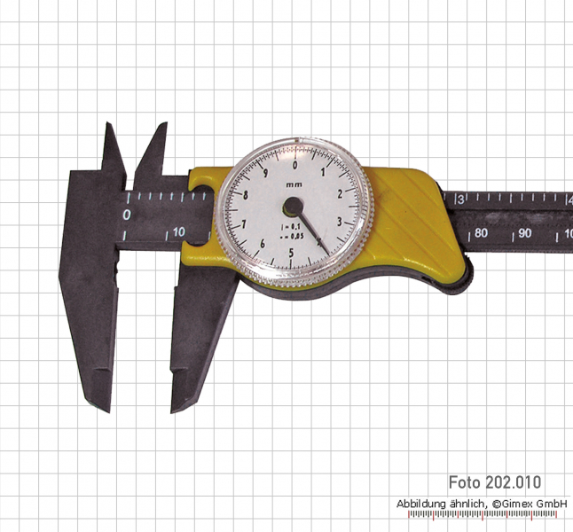 Dial caliper “fibreglass”, 150 mm