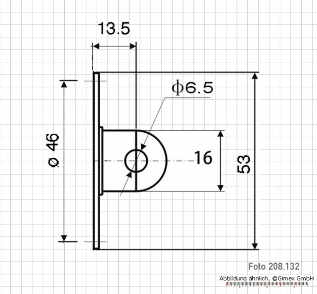 Öse-Halter für Messuhren