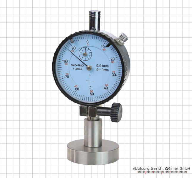 Dial indicator with depth base D = 40 mm