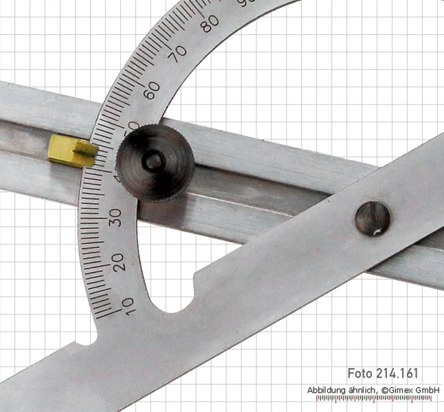 Gradmesser, 10 - 170°, 300 x 600 mm