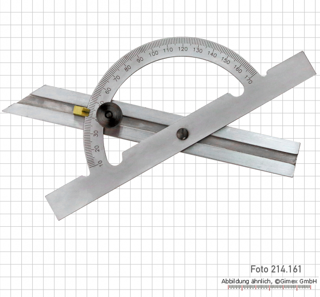 Gradmesser, 10 - 170°, 300 x 600 mm