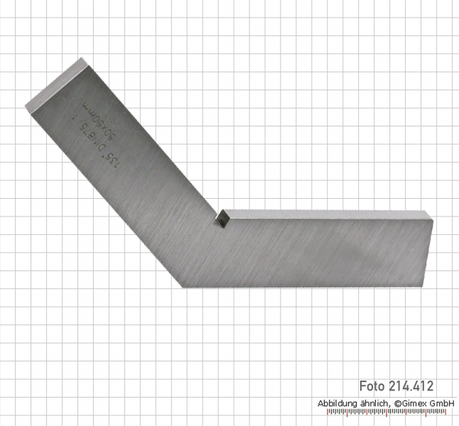 Steel Squares 135°,  50 x 50 mm