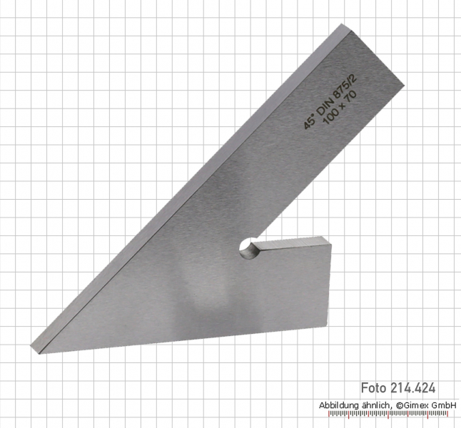 Steel Squares 45°, 150 x 100 mm