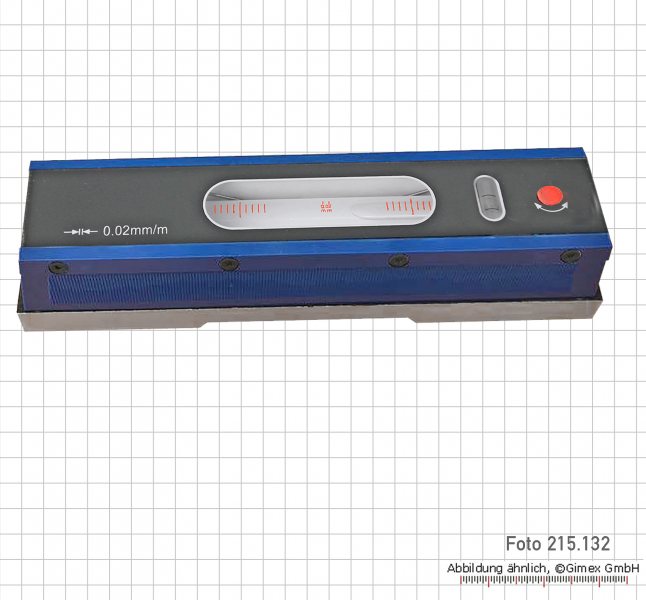 Precision engineer’s spirit levels, TOP, 150 x 0.02 mm