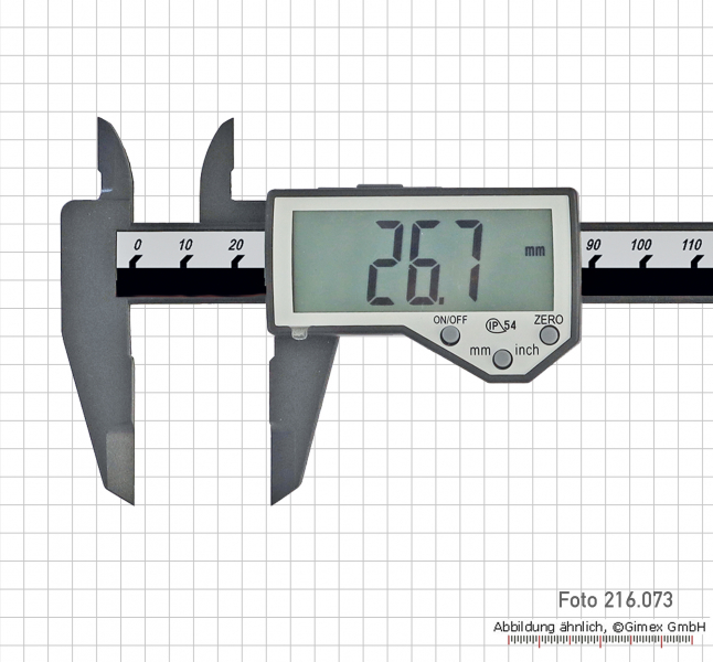 Digital caliper “fibreglass”, 150 mm