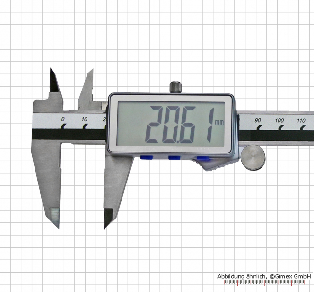 Digital caliper “big”, 300 mm, large display