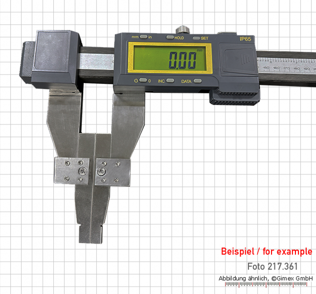 Innennuten-Messschnabel für 217.361-217.363, 100 mm