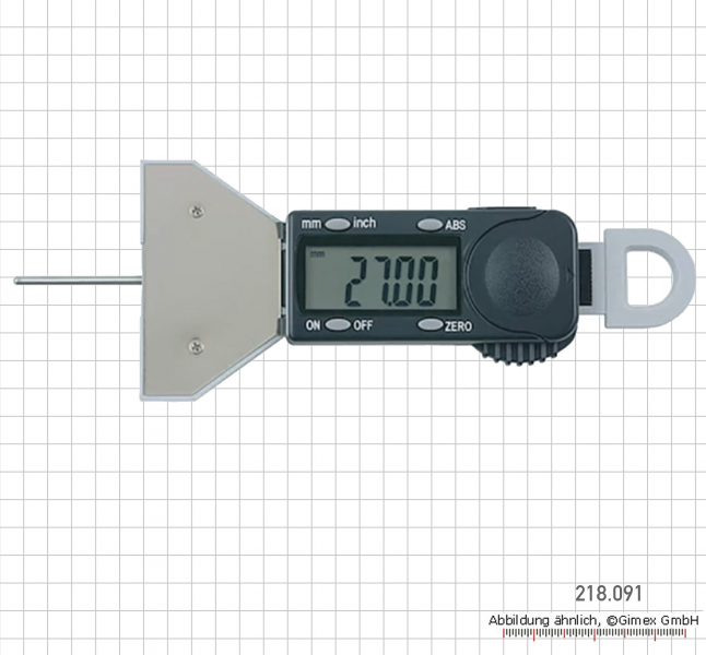 Digital-Reifenprofil-Messschieber, 30 x 60 mm