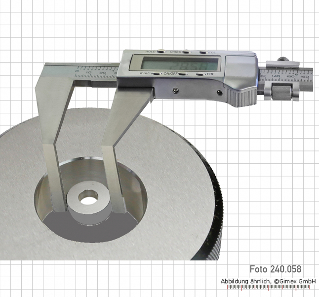 DIGITAL-WERKSTATT-MESSSCHIEBER MIT GEWINKELTEM SCHNABEL, 250 mm