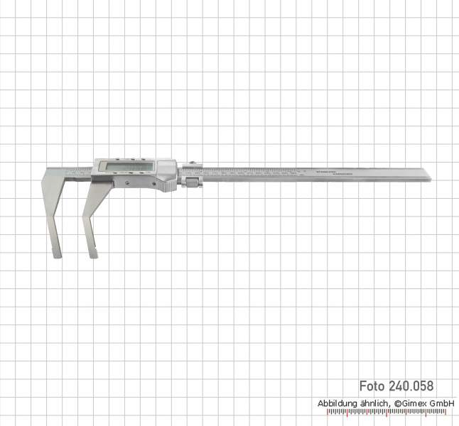 Dig.-WS-Messschieber mit Spitzen,  500 x 150 mm