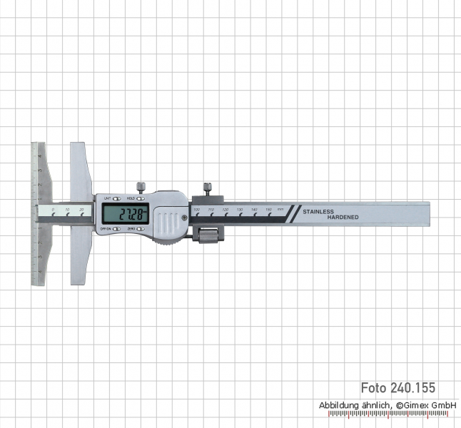 Precision marking caliper, 160 mm