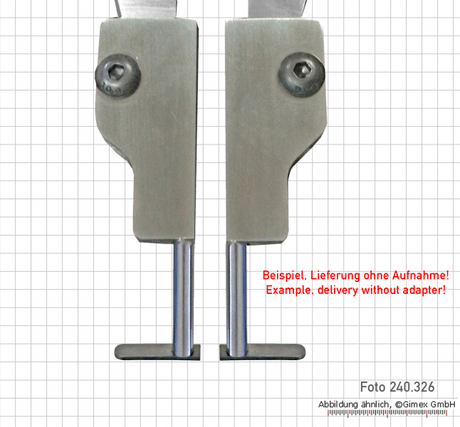 Innennuten-Messeinsatz ab 40 mm für Messschieber-Messadapter
