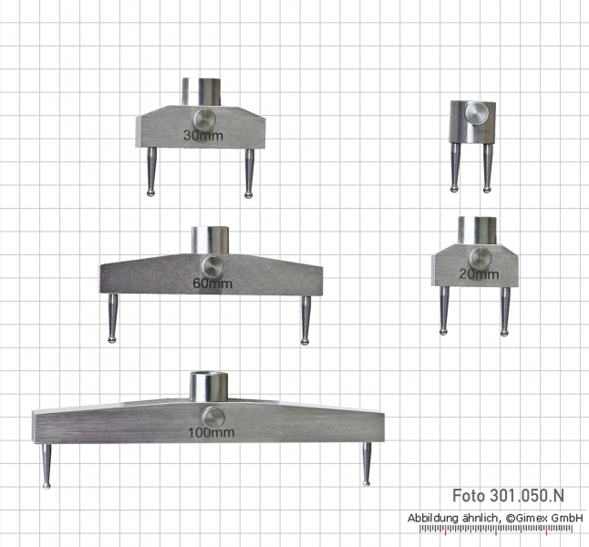 Digital radius indicator , 5 - 1000 mm
