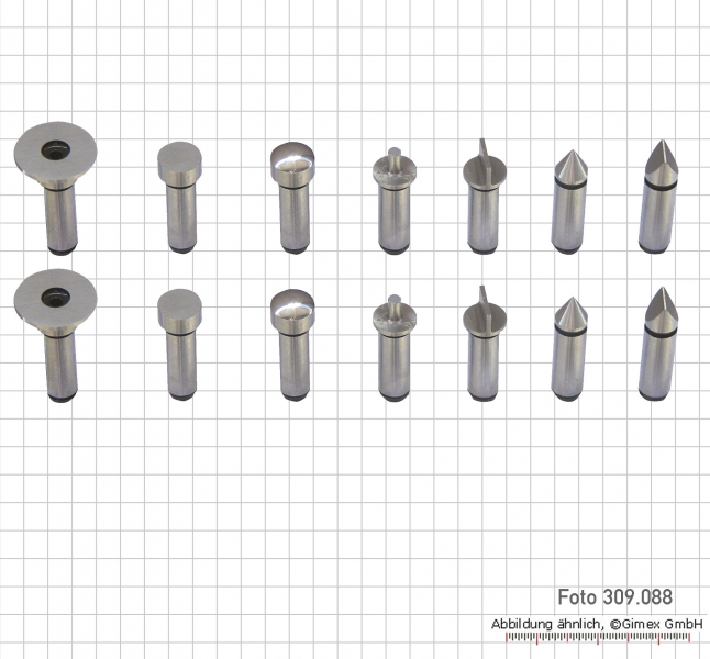 Inserts, set 7 pairs