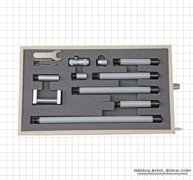 Inside micrometer sets,  50 - 1000 mm