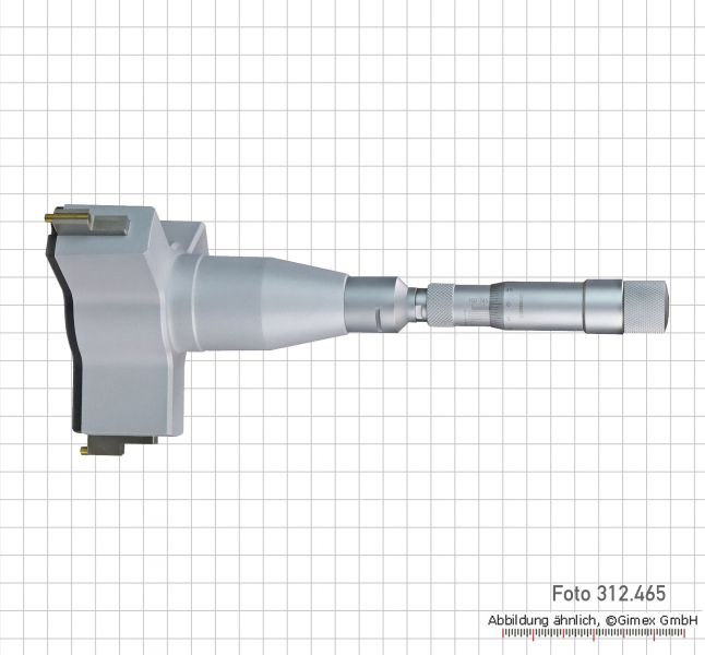 Three point internal micrometer, 175 - 200 mm x 0.001 mm