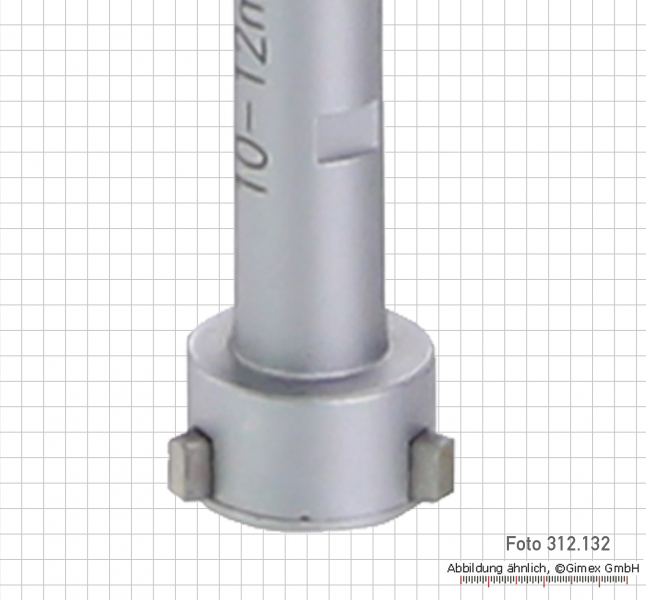 Three point internal micrometer,  6 - 8 mm