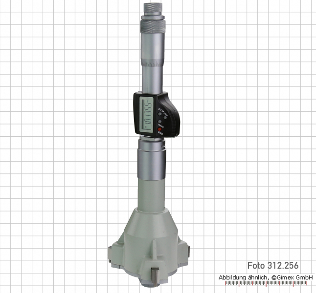 Dig. three point internal micrometers, 100 - 125 mm