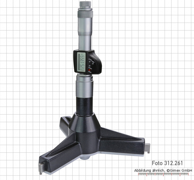 Dig. three point internal micrometers, 250 - 275 mm