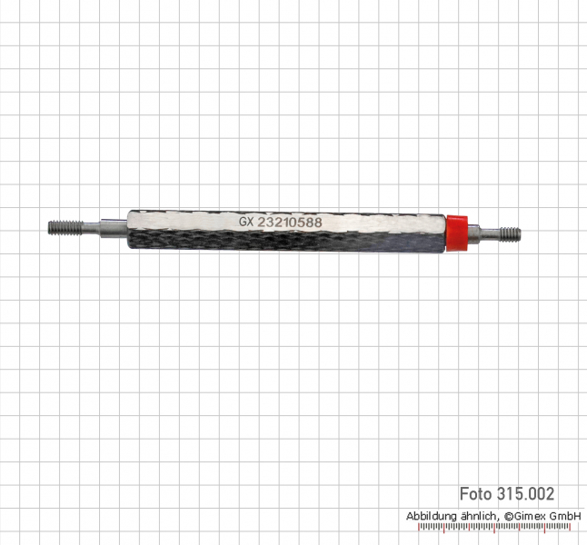 Thread gauge,  M 2 x 0.4